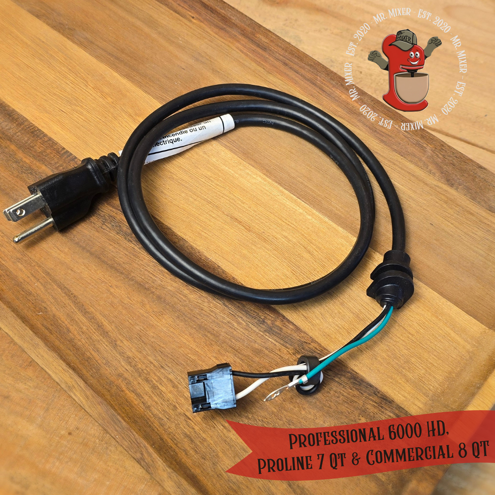 Power Cord (Professional 6000HD,Proline 7qt, Commercial 8qt) — Mr